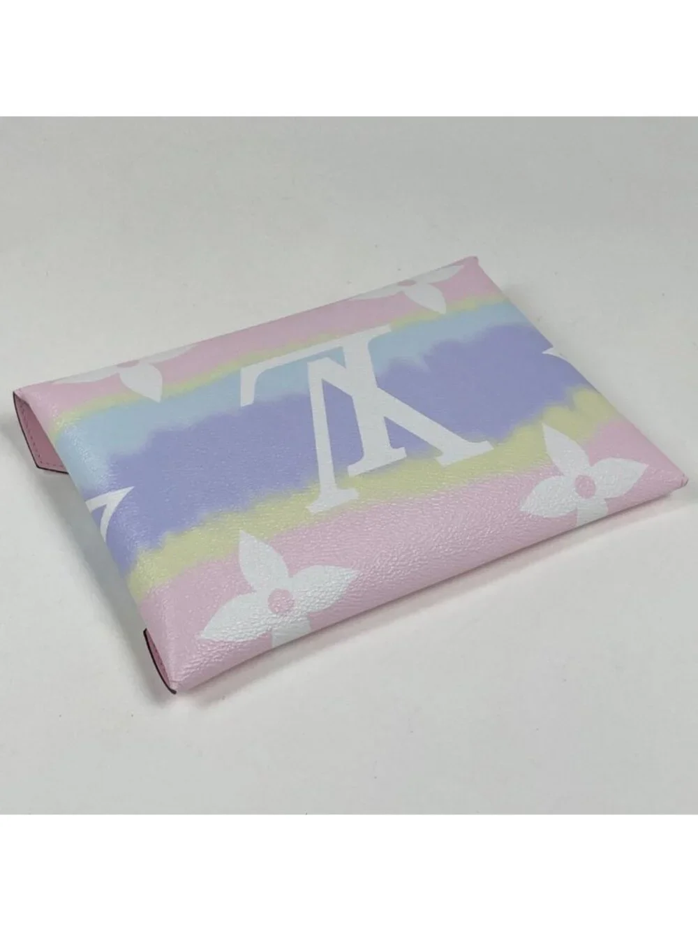 Louis Vuitton Pochette Kirigami Pouch LV Escale Monogram Giant Pink Purple